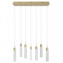  HF1900-7-GL-BB - The Original Glacier Avenue Collection 7 Light Pendant Fixture