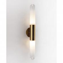  HF7402-AB - Tribeca Aged Brass Wall Sconce