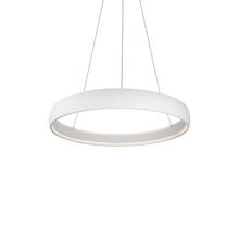  PD22735-WH - Halo 35-in White LED Pendant