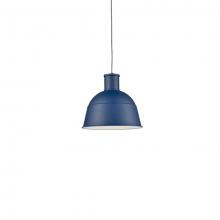  493513-IB - Irving 13-in Indigo Blue 1 Light Pendant