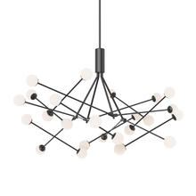  CH97358-BK - Moto 56-in Black LED Chandeliers