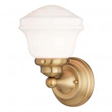  W0451 - Huntley 1 Light Wall Light Natural Brass