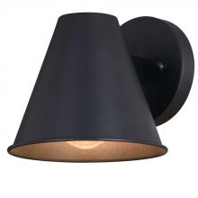  T0638 - Smith 6.5-in. W Outdoor Wall Light Textured Black