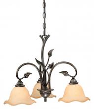  CH38803OL - Vine 3L Chandelier Oil Shale