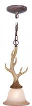  PD33057NS - Lodge 7-in Antler Mini Pendant Noachian Stone