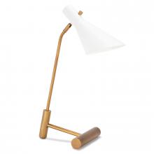  13-1572WTNB - Regina Andrew Spyder Task Lamp (White and Natura