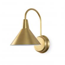  15-1121NB - Regina Andrew Dublin Sconce (Natural Brass)