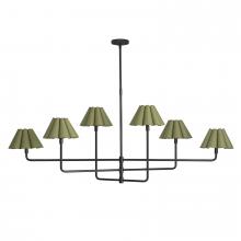  16-1454BB-GRN - Regina Andrew Polly Metal Chandelier (Blackened