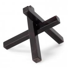  20-1073BLKZ - Regina Andrew Intersecting Sculpture (Blackened