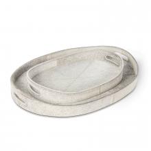  20-1463GRY - Regina Andrew Andres Hair on Hide Tray Set (Grey