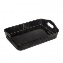  20-1505BLK - Regina Andrew Derby Parlor Leather Tray (Black)