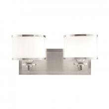  6102-SN - 2 LIGHT BATH BRACKET