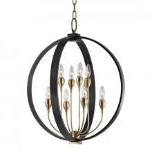  6722-AOB - 8 LIGHT CHANDELIER