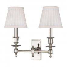  6802-PN - 2 LIGHT WALL SCONCE