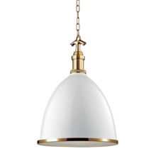  7718-WAGB - 1 LIGHT LARGE PENDANT