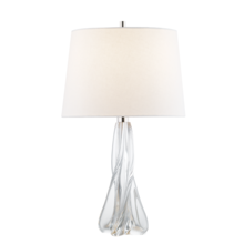  L1027-PN - 1 LIGHT SMALL TABLE LAMP