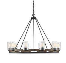  V6-L1-7602-10-185 - Lynwood 10-Light Chandelier in Lodge