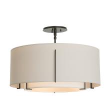  126503-SKT-14-SF1590-SE2290 - Exos Double Shade Semi-Flush