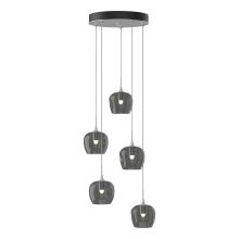  131123-SKT-STND-82-YL0709 - Ume 5-Light Pendant