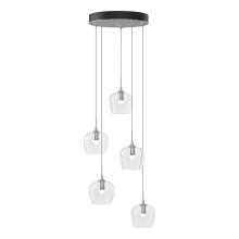  131123-SKT-STND-82-ZM0709 - Ume 5-Light Pendant