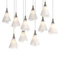  131202-SKT-LONG-07-SH1987 - Mobius 10-Light Pendant