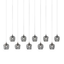  131203-SKT-LONG-05-YL0709 - Ume 10-Light Pendant