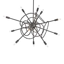  131604-SKT-MULT-07 - Olympus 12-Light Starburst Pendant