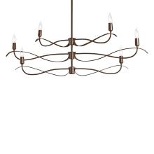  136350-SKT-MULT-05 - Willow 6-Light Small Chandelier