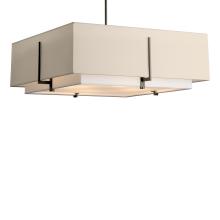  139635-SKT-MULT-14-SF2012-SA2401 - Exos Square Large Double Shade Pendant