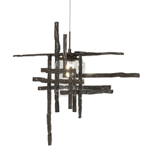  161184-SKT-STND-14-II0728 - Tura Seeded Glass Low Voltage Mini Pendant