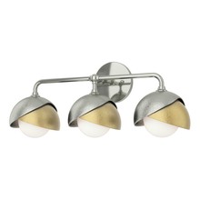  201375-SKT-85-86-GG0711 - Brooklyn 3-Light Double Shade Bath Sconce