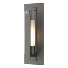  307282-SKT-20-ZU0658 - Vertical Bar Fluted Glass Medium Outdoor Sconce