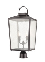  2654-PBZ - Devens 2-Light Outdoor Post Lantern Powder Coated Bronze