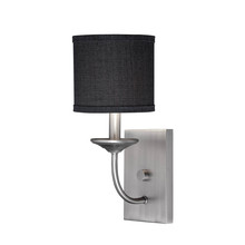  3111-BPW - Jackson 1-Light Wall Sconce Brushed Pewter