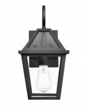  92401-TBK - Eston 1-Light Outdoor Wall Sconce Textured Black