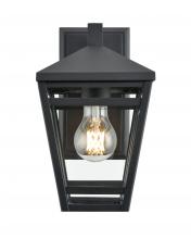  82101-TBK - Seager 1-Light Outdoor Wall Sconce Textured Black