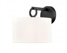  211001-MB - Braxstan 1-Light Wall Sconce Matte Black