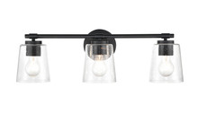  8113-MB - 3-Light Vanity Matte Black