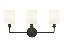  99803-MB - Leena 3-Light Vanity Matte Black