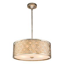  GN/ARABELLA/P/L - Arabella Large Pendant convertible to Semi Flush in Distressed Gold