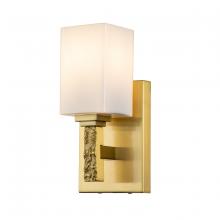  BB1101AGB-1 - Jack 1 Light Bath Bar in Aged Brass