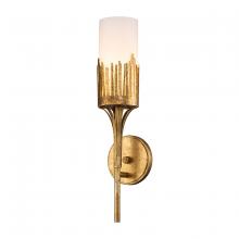 Lucas McKearn SC10508G-1 - Sawgrass 1 Light Sconce in Gold Leaf