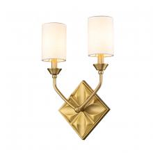  SC10510AGB-2 - Epsilon 2 Light Sconce in Aged Brass