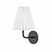  H476101A-SBK - Demi Wall Sconce