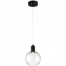  63142LEDD-MBL/CLR - Burgundy LED Pendant