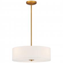  64065LEDDLP-ABB/WH - LED Pendant or Semi-Flush