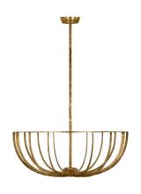  SLFM33327PAB - Sanchi X-Large Semi Flush