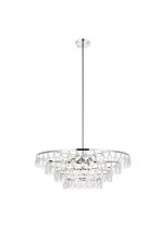  1101D28C - Ella 28 Inch Pendant in Chrome