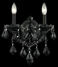  2800W2B/RC - Maria Theresa 2 light Black Wall Sconce