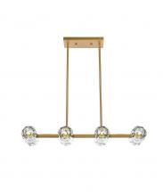  3505D31SG - Eren 31 Inch Pendant Light in Satin Gold